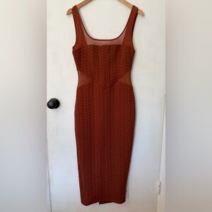 ASOS Design Rust Sleeveless Dress